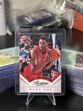 2013-14 Panini Prestige 138 Rudy Gay Bonus Shots Blue
