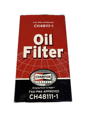 Champion Aircraft Engine  Oil Filter CH48111-1 NEW