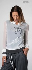 elisa cavaletti Shirt Sweater Pullover Ecru G...