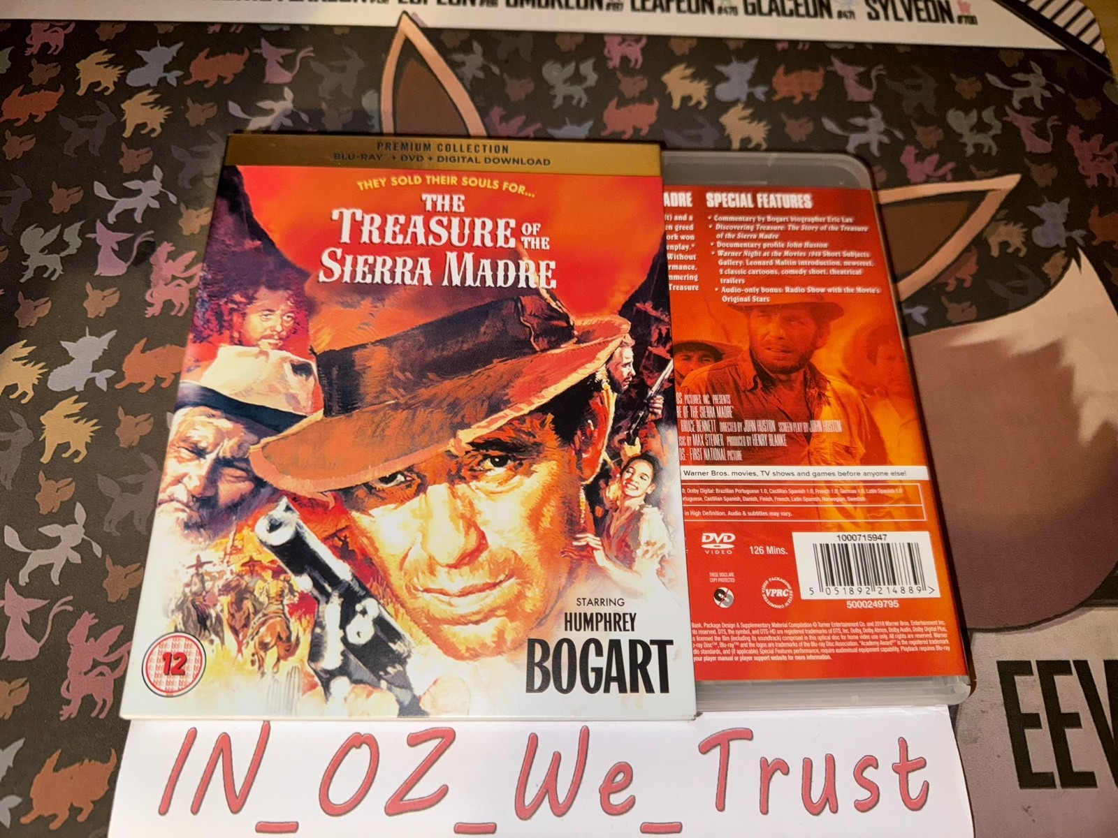 The Treasure Of The Sierra Madre - Premium Collection #62 (Blu-ray, DVD, 2018)