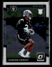 2017 Donruss Optic #130 Gareon Conley Rookie Card Oakland Raiders. rookie card picture