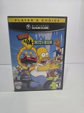 The Simpsons: Hit & Run Nintendo GameCube 2003 Player's Choice-Manual & Mem Card