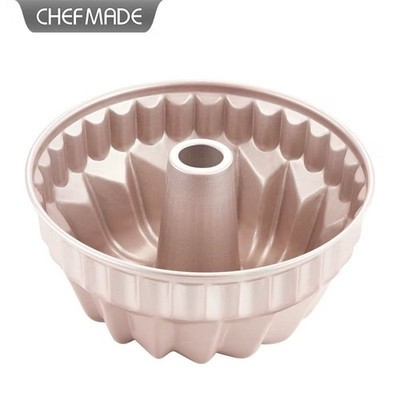 [CHEFMADE.os] 6.5''Non-stick Kugelhopf Cake Pan Non-stick Bundt Cake Mold Pumpkin