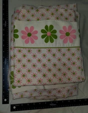 Vtg 1970 Lady Pepperell Daisy Bedding Full Size 1xFitted, 1xSheet, 1xPillow Case
