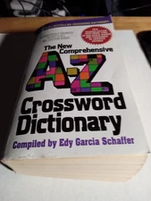pre-owned paperback book / the new comprehensive A-Z crossword dictionary