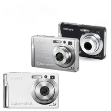 Sony Cybershot DSC-W80 Digital Camera 3x Optical Zoom with Accessories AF Lock