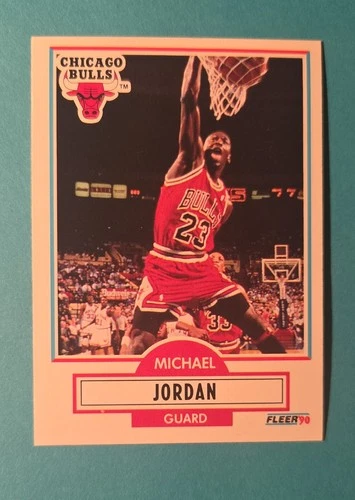 1990-91 Fleer - Michael Jordan #26. Read Description. A17