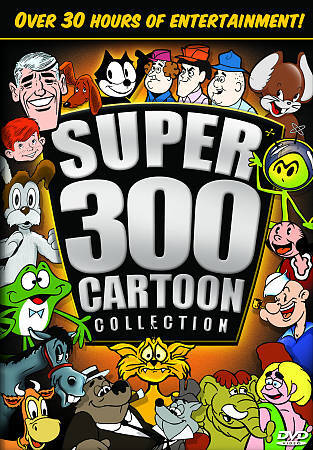 Super 300 Cartoon Collection (DVD, 2009, 6-Disc Set) for sale online | eBay