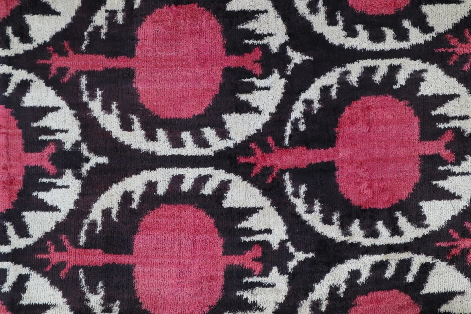 Travesseiro retangular feito à mão com inserção de penas de veludo vermelho 16 x 24 pol (40 x 60 cm) - Imagem 4 de 4