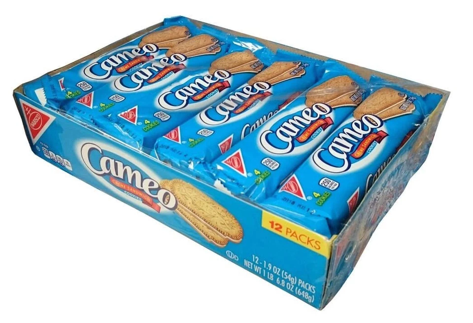 Galletas de sándwich crema camafeo (paquete de 2 cajas de 12) Foto 2 de 4