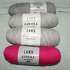 Lang Jawoll Superwash Wool Acrylic Blend Yarn Crochet Craft Fast Shipping