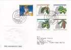 Switzerland 1992 Pro Juventute FDC Bern Cancel VGC typed
