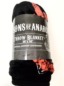 Sons Of Anarchy SOA Reaper Red A Samcro Gun Sherpa Soft ...