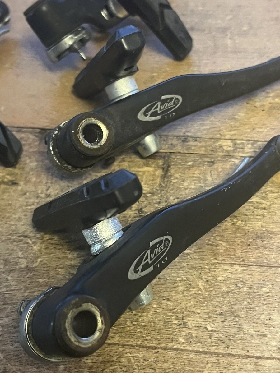 Étriers De Frein Vintage Avid 1.0 V + Plaquettes - VTT Années 90 (sans Boots/noodles)