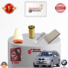 KIT TAGLIANDO FILTRI + OLIO BMW X5 E53 3.0d 160KW 218CV DAL 2003 ->