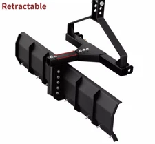 3 Point Rear Grading Blade for Tractor Cat 0 & Cat 1 Scrpaer Steel 52" Width