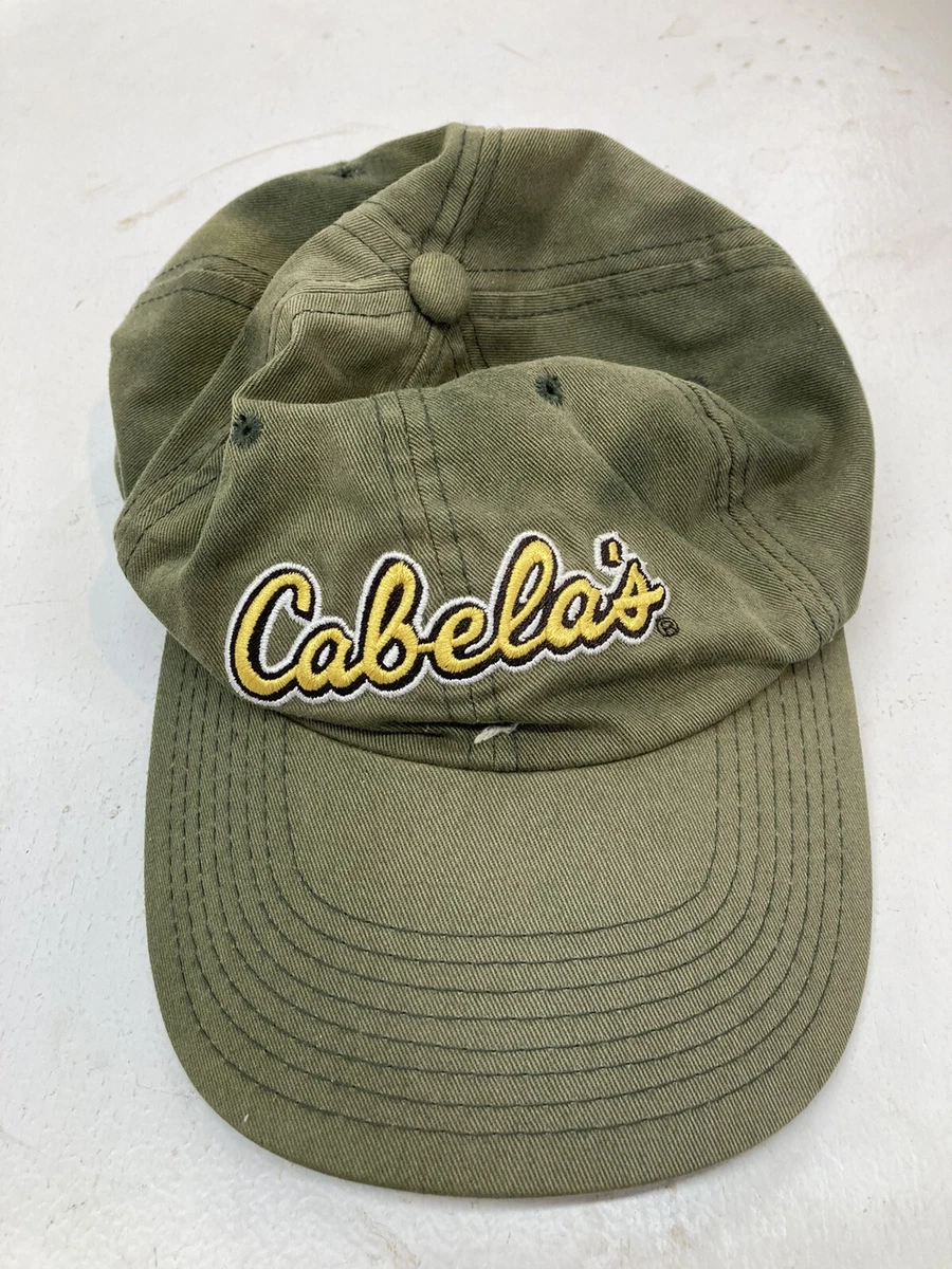 Cabelas Club Hat Rn 56835 One Size Fits Most Cap Green With Yellow Lettering