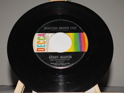 Country 45 Grady Martin - Let Me Call You Sweetheart / Beautiful Brown Eyes