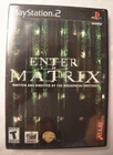 Enter the Matrix Sony Playstation 2 PS2 Complete CIB NTSC SLUS20454 Atari