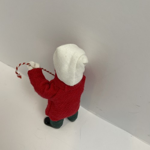 Byers' Choice Small Caroler 1992 figure with Candy Cane - Picture 8 of 13