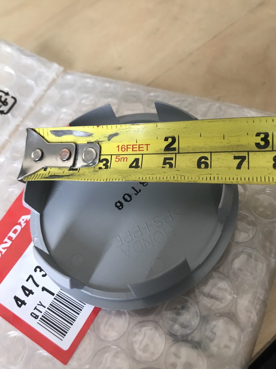 GENUINE HONDA HUB CAP GREY BLACK H WHEEL CENTER OEM NEW