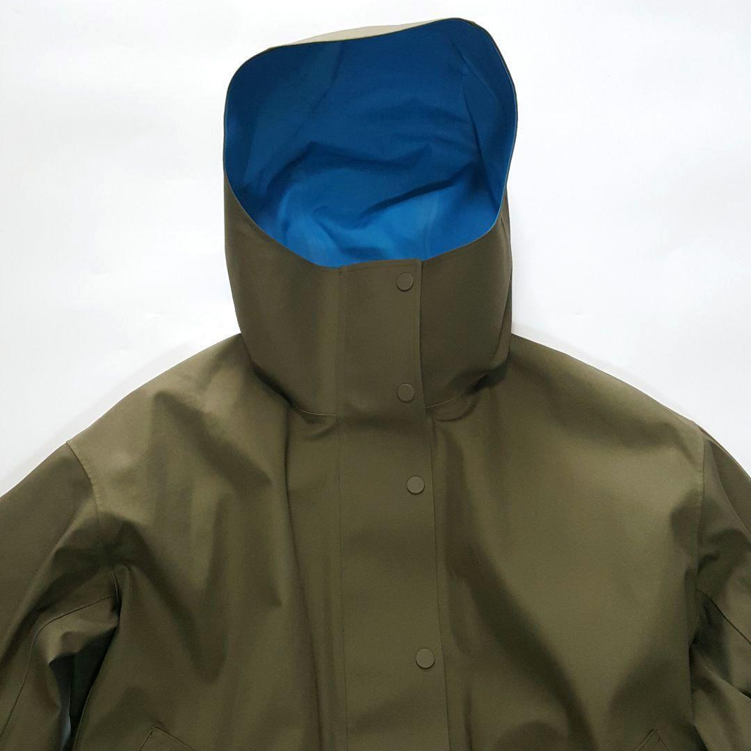UNIQLO MARNI Khaki Raincoat Block Tech Half Coat size S (US
