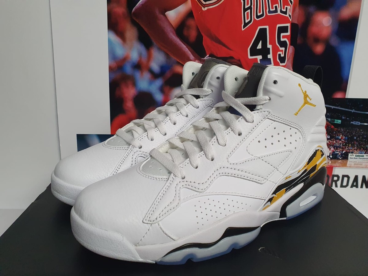 Nike Air Jordan MVP White Yellow Ochre Men's UK 11 EUR 46 (DZ4475