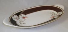 Noritake Midnight Orchid 10.5 Inch Relish Dish