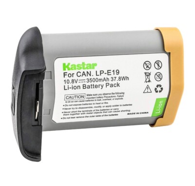 Premium Fully Decoded LP-E19 LPE19 Battery for Canon EOS 1D C, 1DX Mark III 3