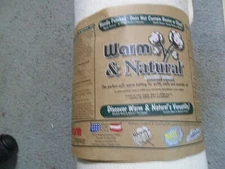 WARM & NATURAL COTTON BATTING BTY 90" WIDE