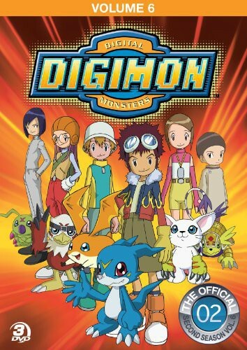 Digimon: Second Season: Volume 6 (3 DVD set, 2000) Anime