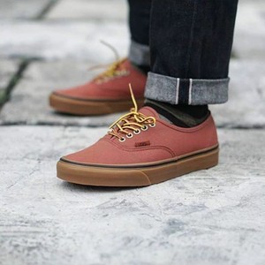 zapatos vans classica hombre marron
