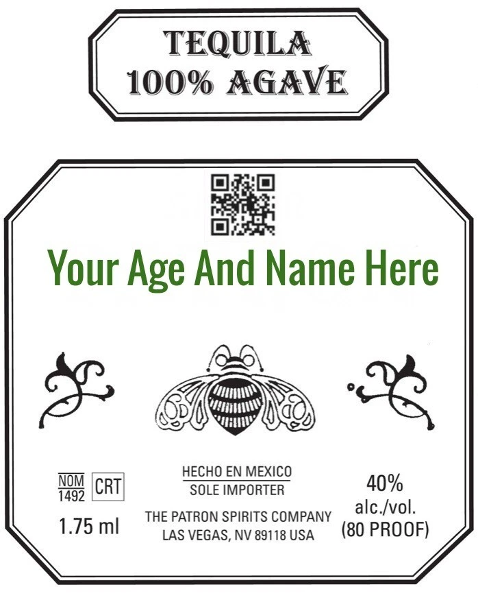 Съедобные макароны для тортов и лакомств Patron Tequila - Изображение 3 из 3