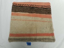 Unique  Kilim Pillow Cover 16x16" Case from Kilim Rug Hidden Zipper Amazing Work
