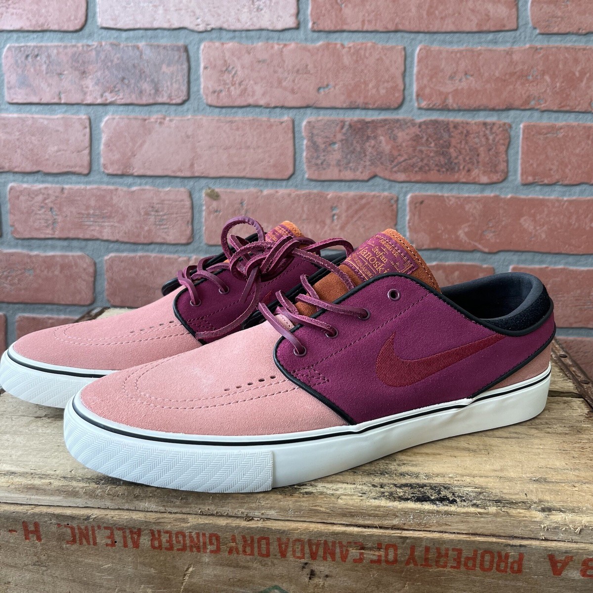 Nike SB Zoom Janoski OG+ Red Stardust Pink Team DV5475-600 Men's