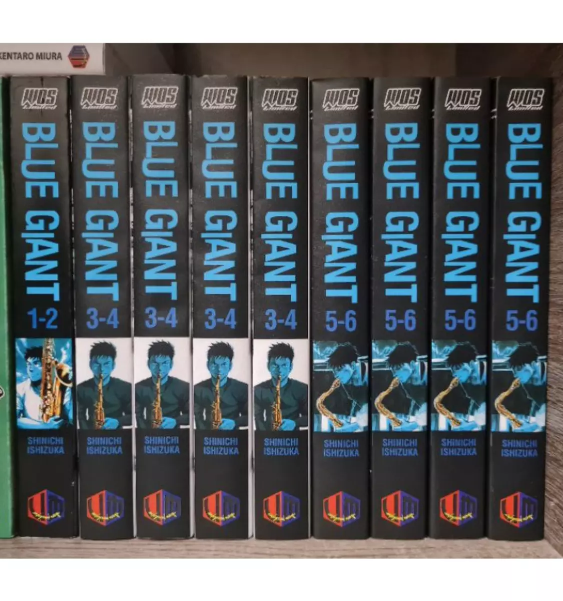 Blue Giant English Manga Complete Set Comic Omnibus Vol.1-10(END) Fast  Shipping