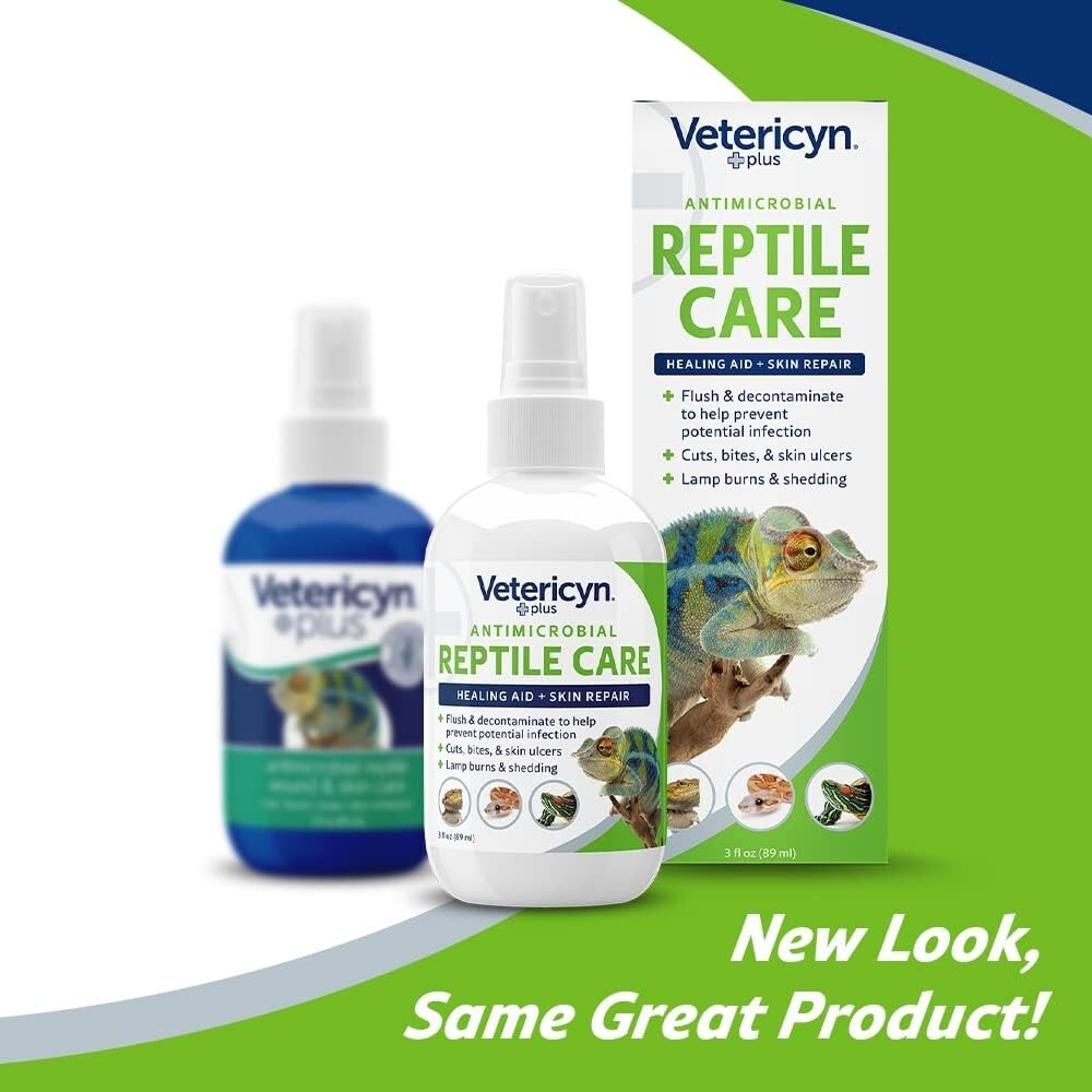 Veterinarian Recommended Reptile Wound Care Spray - 3oz Skin Repair Solution