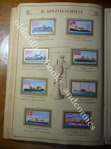 UNSERE MARINE SCHIFFSBILDER FIGURINE NAVI DI TUTTE LE MARINE DEL MONDO COMPLETO - Picture 4 of 6
