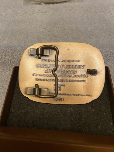 Sandy Hook Leuchtturm Vintage Juweliere Bronze Gürtelschnalle 6 VIEL VERSCHIEDENE WOW - Bild 18 von 21