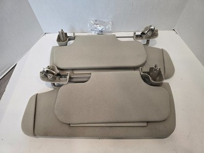 2000 - 2006 Yukon Tahoe Avalanche Suburban Silverado Sun Visor Set Pair Tan A794