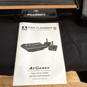Atari Flashback 5 Home Console Built-in Games 2 Controllers RCA