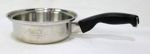 CUTCO 1 Quart Stainless Steel Saucepan 5 Ply Aluminum Core Made in USA. NO LID.