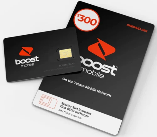 Boost Mobile $300 Prepaid SIM CARD Starter Kit 300GB Data LONG EXPIRY 4/4/27