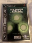 Tom Clancy's Splinter Cell Chaos Theory (Limited Collector's Edition) (PS2) CIB