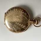 Antique 18867 Illinois Pocket Watch Size 6s RUNNING Fahys Gold Filled Case Mamie — photo 3