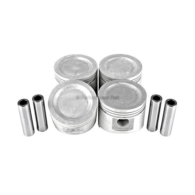 Pistons w/ Rings for 83-89 Chrysler 2.6L L4 SOHC 8v - Image 3 of 3