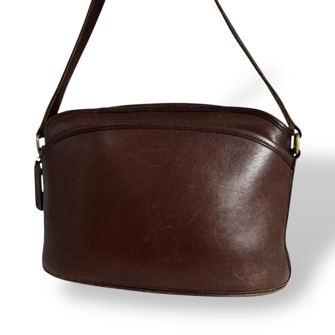 COACH Carrozza n. 9976 Borsa a tracolla vintage made in USA chiusura moda logo dal Giappone