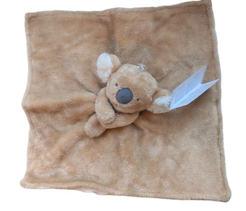 New - Carters Child of Mine Koala Bear Baby Lovey Security Blanket Tan 2021 - Picture 5 of 8