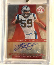 2012 LUKE KUECHLY PANINI TOTALLY CERTIFIED FRESHMAN PHENOMS RC AUTO #d 108/290