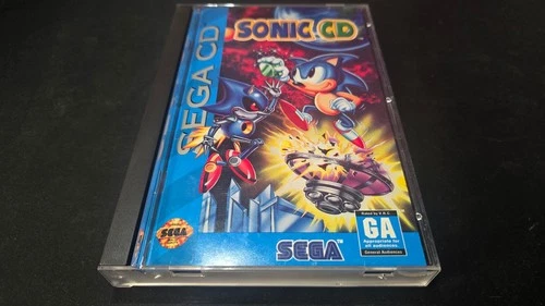 Sonic the Hedgehog CD Sega CD LN perfect condition COMPLETE-!